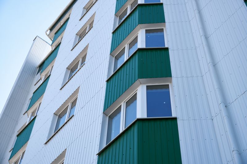 Multiple Siding Styles on a Building